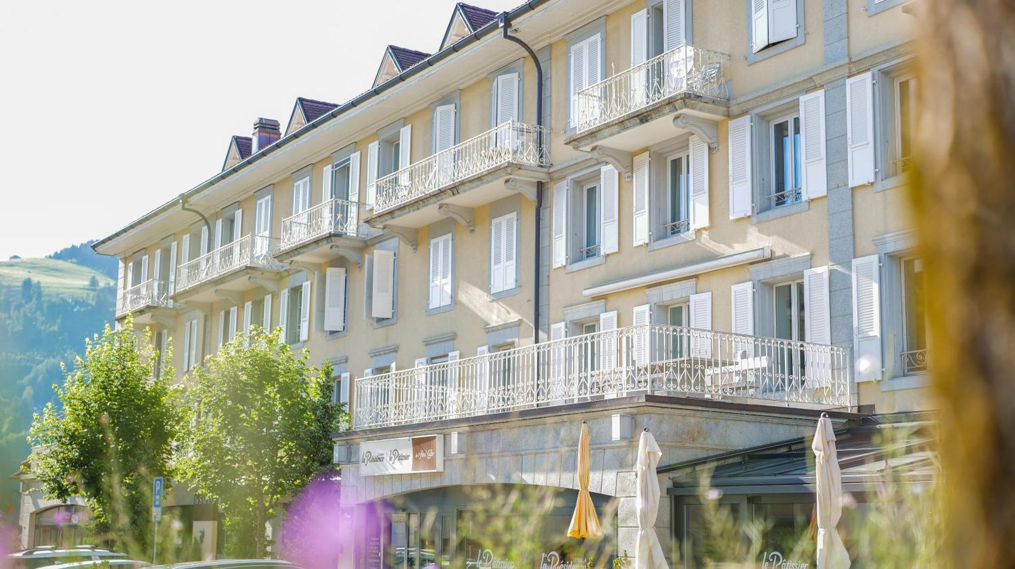 Residence Le Sapin & Bains De La Gruyere Шарме Экстерьер фото